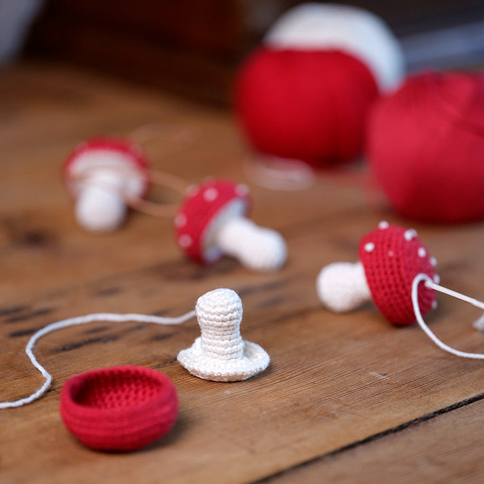 Classic Mushrooms - Crochet Pattern