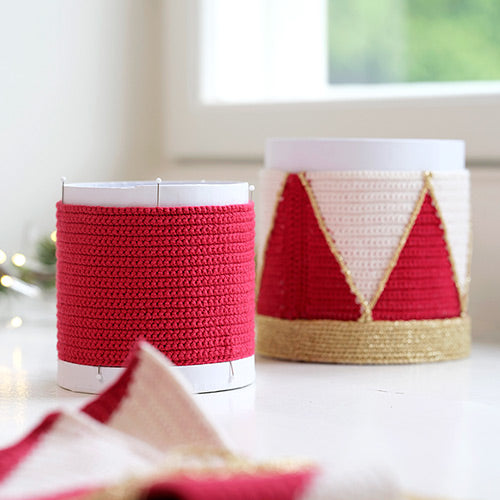 Classic Drum Boxes - Crochet Pattern