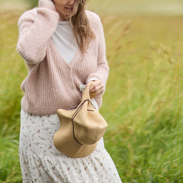 Nordkapp Cardigan, kort - Strikkekit