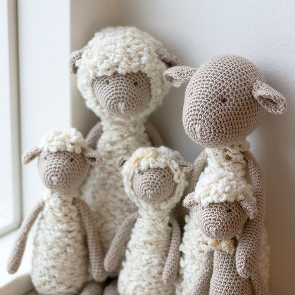 The Sheep Family - Crochet pattern – Krea Deluxe