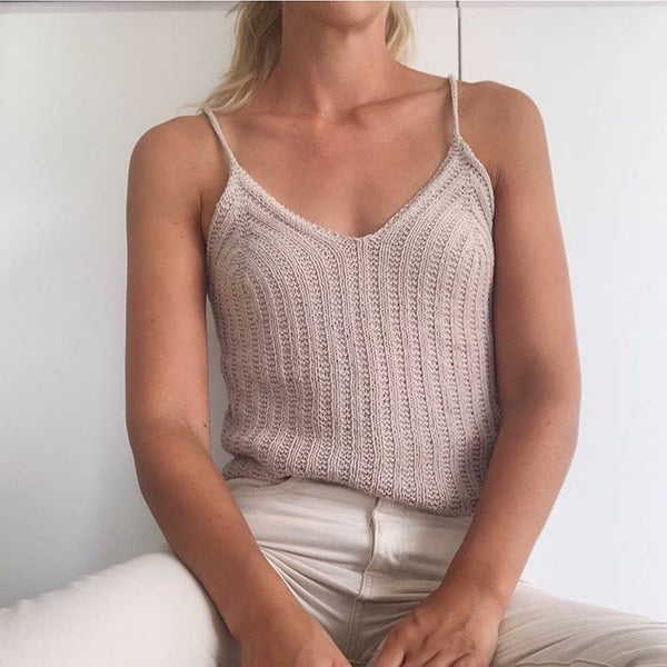 Camisole No. 5 - Knitting Pattern in English – • MY FAVOURITE THINGS •  KNITWEAR